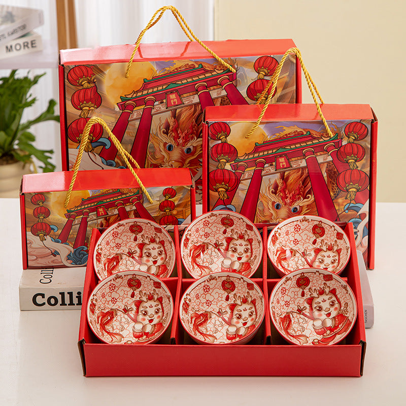 Dragon Year Ceramic Bowl