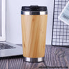 Bamboo Shell Cup Thermos Flask