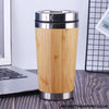 Bamboo Shell Cup Thermos Flask