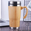 Bamboo Shell Cup Thermos Flask
