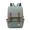 Retro men and women outdoor Canvas Backpack