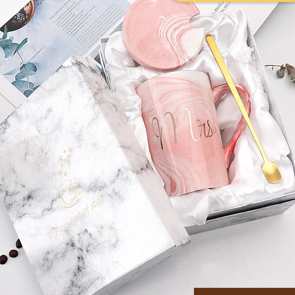 Marble water cup