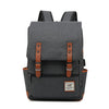 Retro men and women outdoor Canvas Backpack