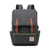 Retro men and women outdoor Canvas Backpack