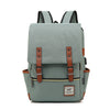 Retro men and women outdoor Canvas Backpack