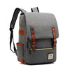 Retro men and women outdoor Canvas Backpack