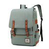 Retro men and women outdoor Canvas Backpack