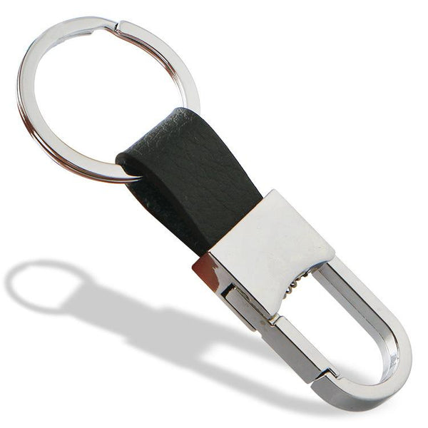 Men's Metal Leather Key Chain , key chain corporate gifts , Apex Gift