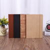 Wood grain notebook simple Notepad