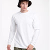T-shirt round neck with bottomed long sleeve