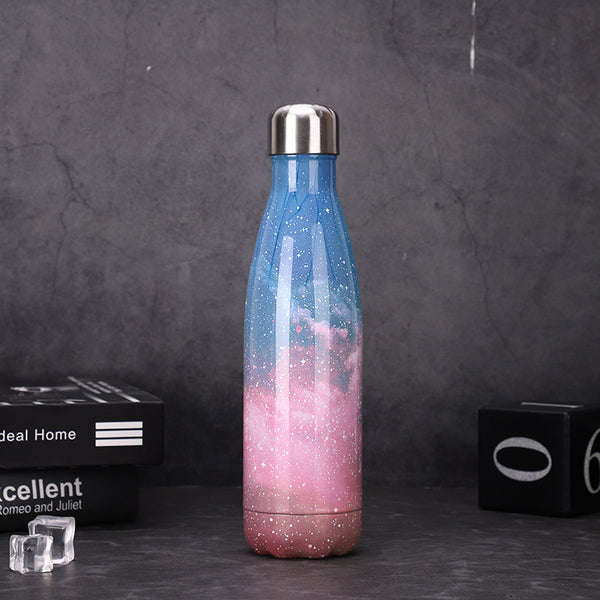 Vacuum flask marble sports kettle