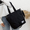 Hand-painted canvas bag