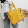 Hand-painted canvas bag