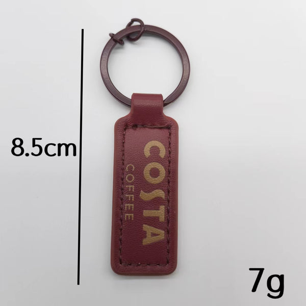 leather keychain