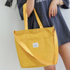 Hand-painted canvas bag
