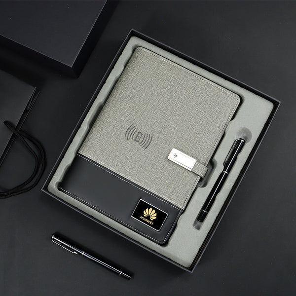 Rechargeable notebook gift box , Notebooks & Notepads corporate gifts , Apex Gift