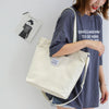 Hand-painted canvas bag