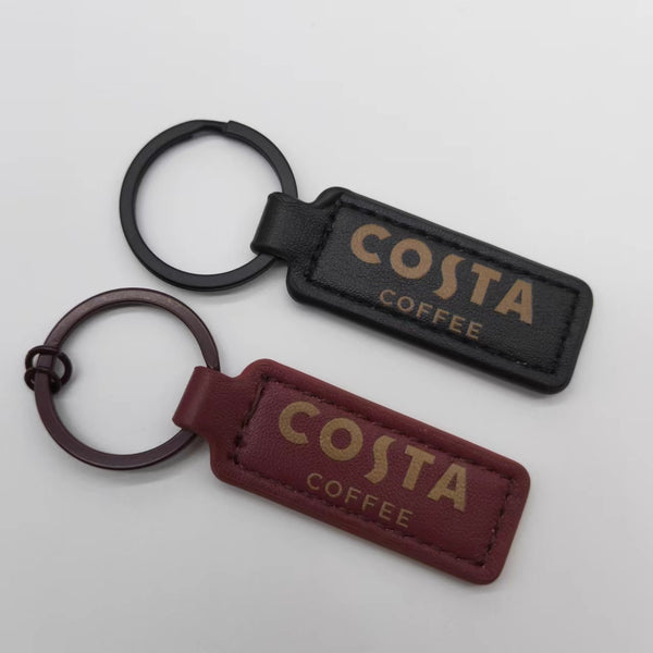 leather keychain