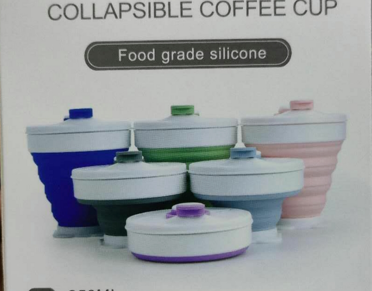 Corporate gifts Bulk With printing - Collapsible Coffee Cup