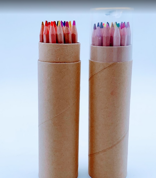 Corporate gifts Bulk With printing - Color Pencil with box