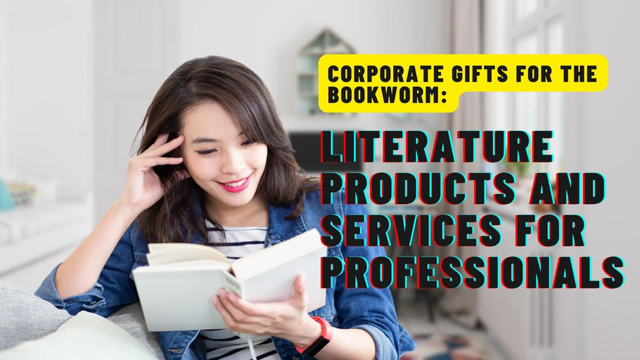 책벌레를 위한 기업 선물: 전문가를 위한 문학 제품 및 서비스 