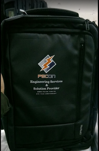 Corporate gifts Bulk With printing - Customised Labtop Bag with charging capability