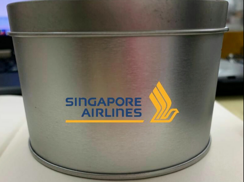 Corporate gifts Bulk With printing - Metal tin with silk screen printing