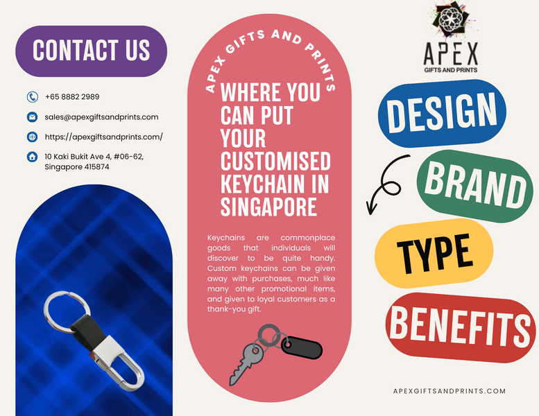 Where You Can Put Your Customised Keychain in Singapore