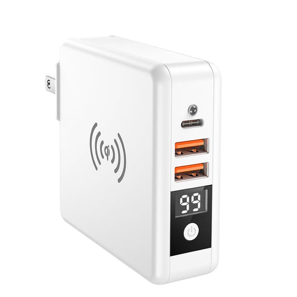 10000 ma wireless charging travel adapter Powerbank - Corporate Gifts - Apex Gifts and Prints