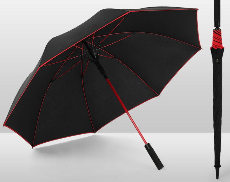 Clear umbrella custom logo