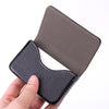 leather magnetic buckle card box