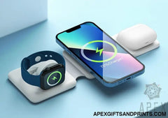 15W three-in-one Magnetic wireless Charger - Corporate Gifts - Apex Gifts and Prints