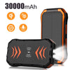 Load image into Gallery viewer, 30000MAH Solar Power Charging Bank Wireless Charging