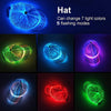 LED Fiber Optic Glow Hat