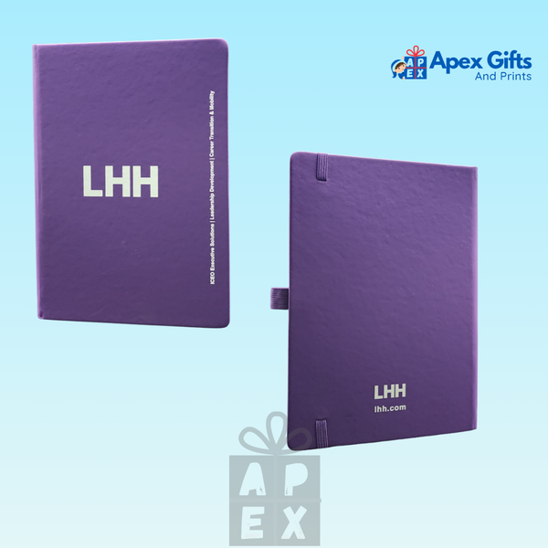Leather PU material business notebook