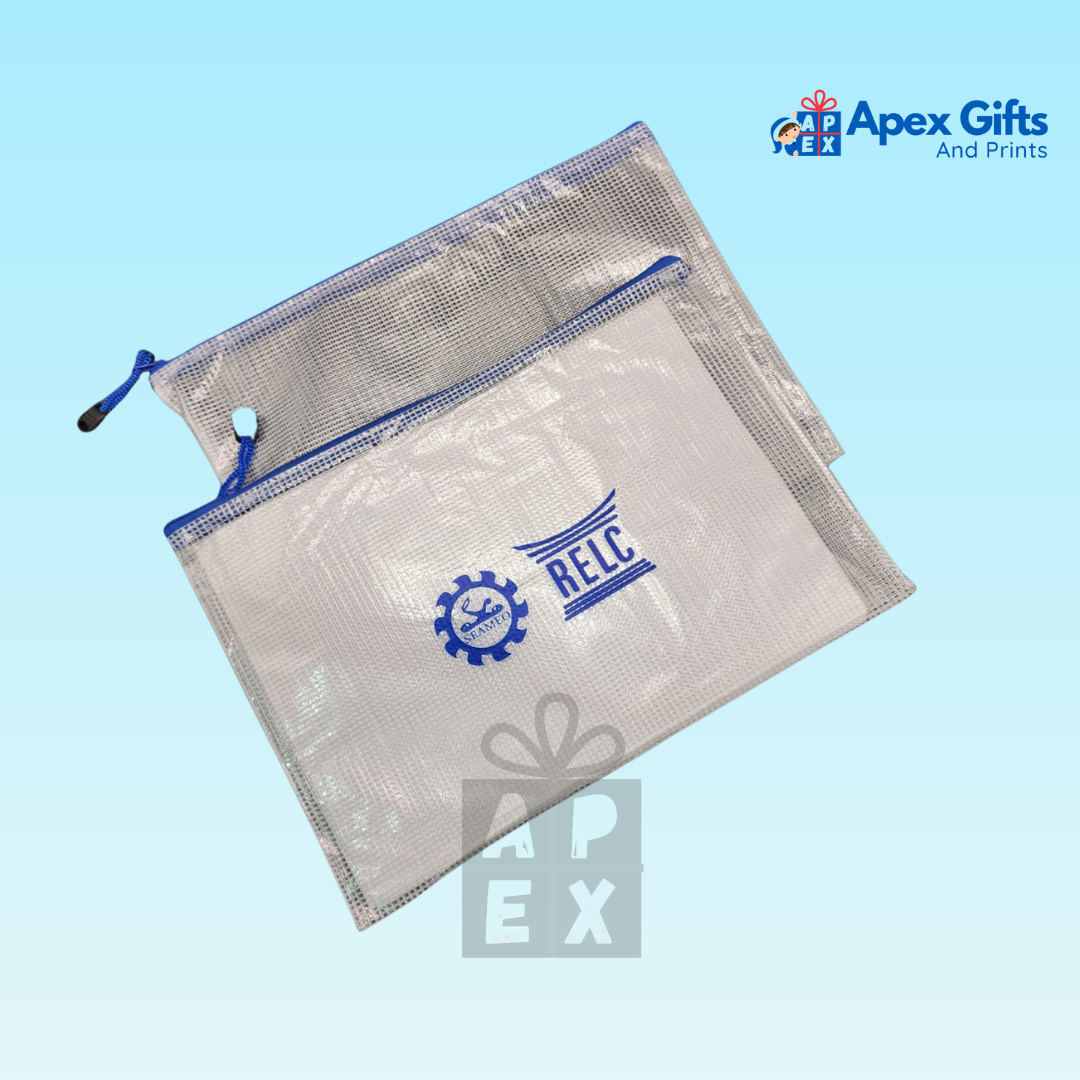 A4 Transparent Thick File Folder