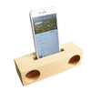 Load image into Gallery viewer, Amplifier Bamboo mobile phone speaker stand Eco-friendly