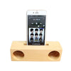 Load image into Gallery viewer, Amplifier Bamboo mobile phone speaker stand Eco-friendly