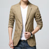 new men's cotton large size slim jacket