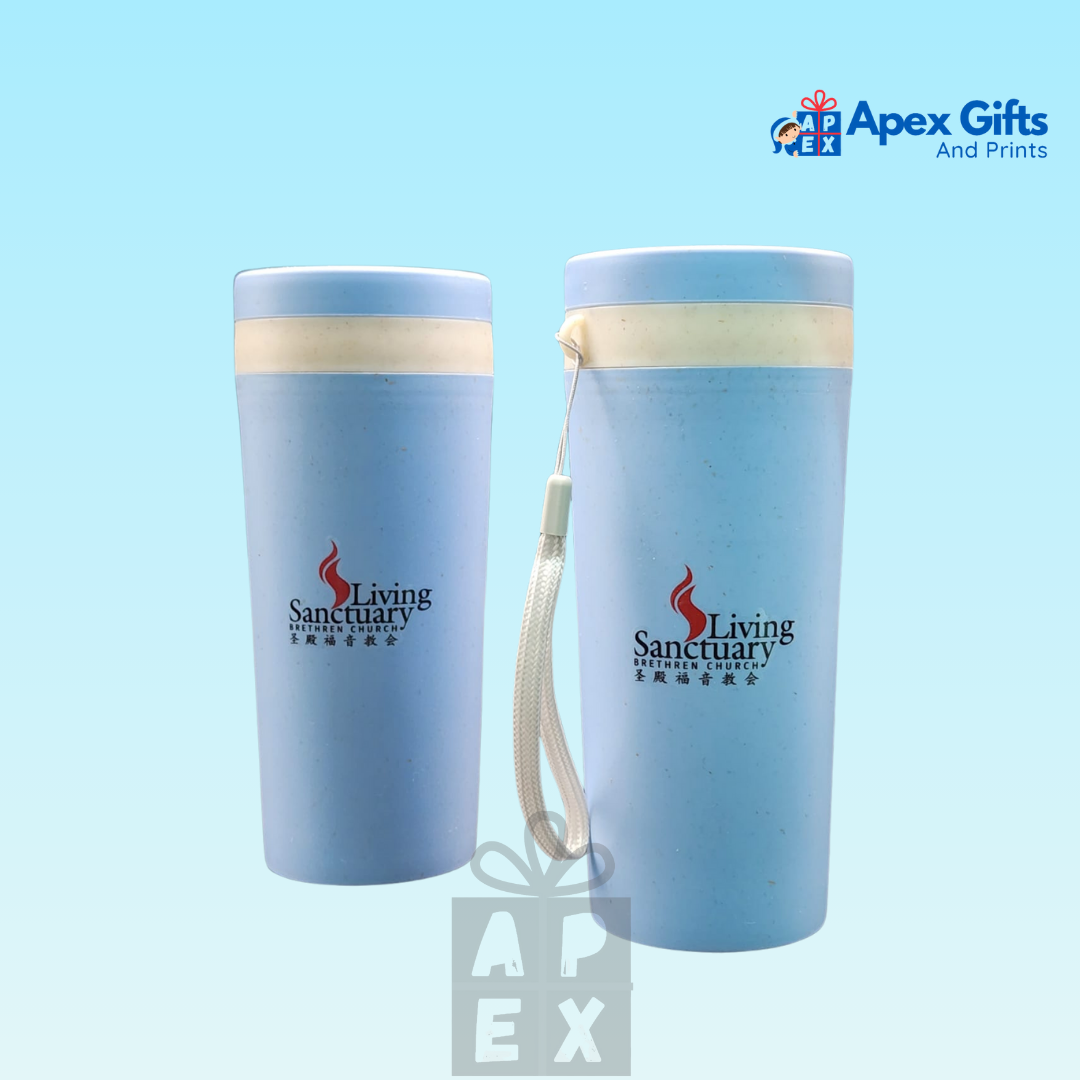 Wheat straw fiber cup customized
