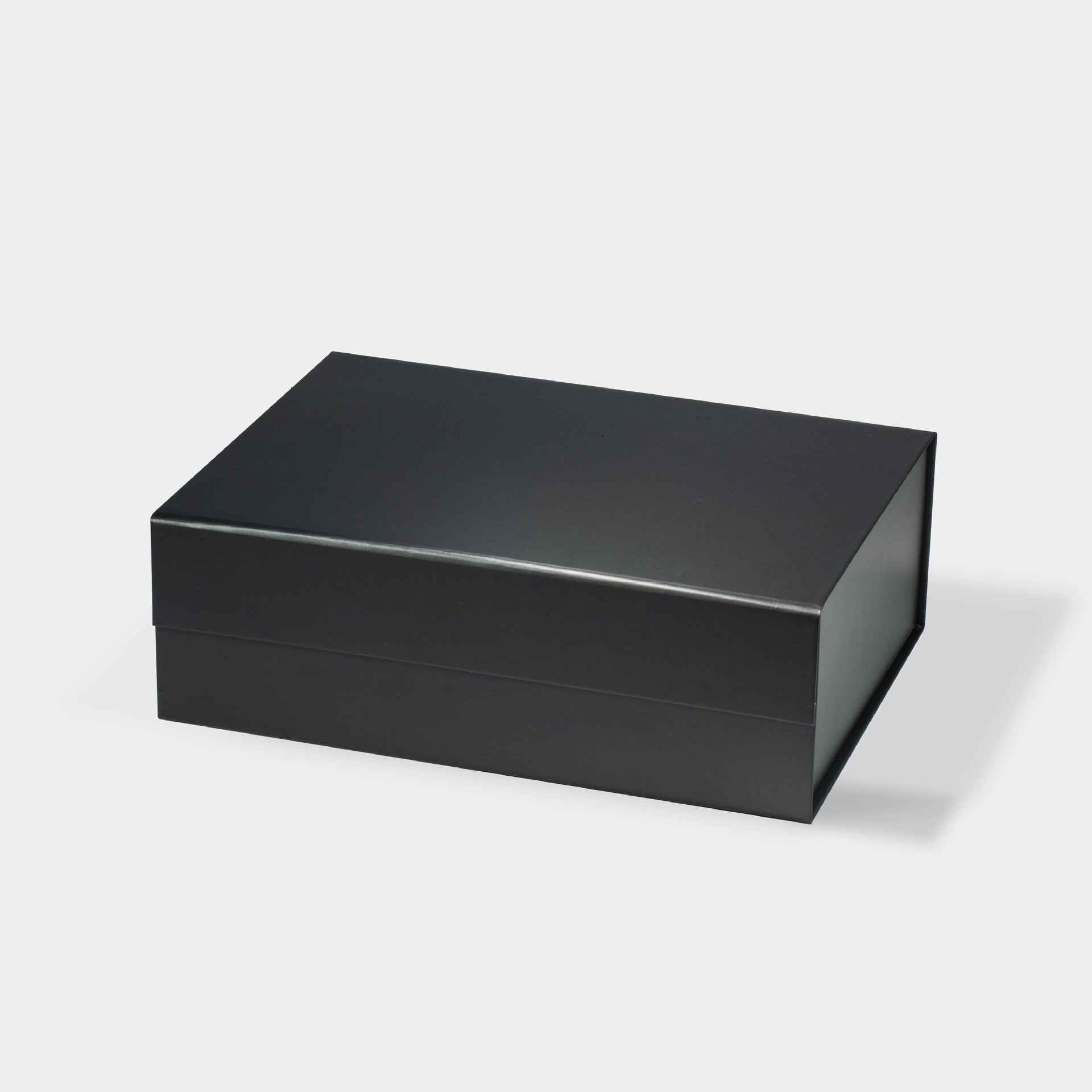 Black magnetic folding box