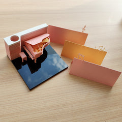 3D sticky note paper