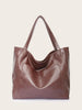 Muatkan imej ke dalam pemapar Galeri, Women&#39;s large retro oil wax leather bag