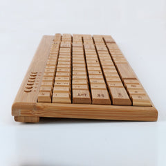 bamboo wireless keyboard mouse plus LOGO