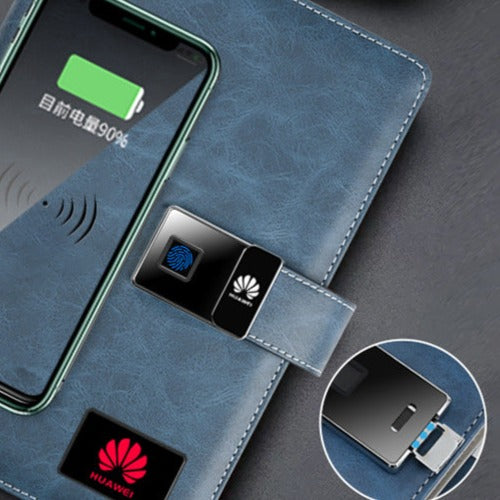 Fingerprint lock Wireless charging Notebook