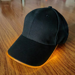 LED fiber optic hats