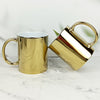 将图像加载到图库查看器中， Gold plated ceramic mug