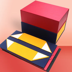 One piece folding box