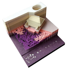 3D sticky note paper