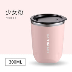 Student drinking cup